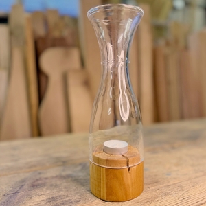 Windlicht aus Kirschbaum